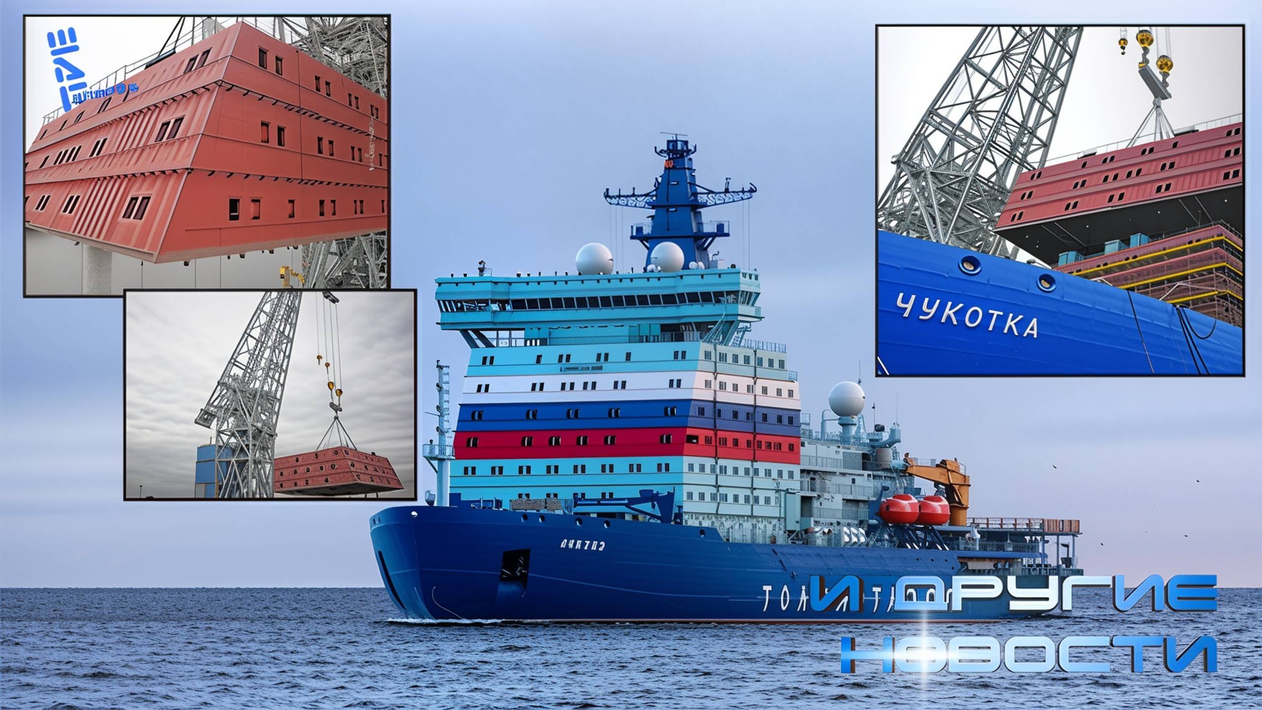 "Чукотку" создают из 300-тонных модулей. Триада РФ в действии. Испытания Ил-114-300. Другие новости