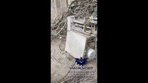 Станок для разделки кабеля В-160 вытягивание стальной жилы. Видео от клиента.