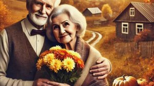 С Днём бабушек и дедушек! 28 октября. Поздравление. Открытка