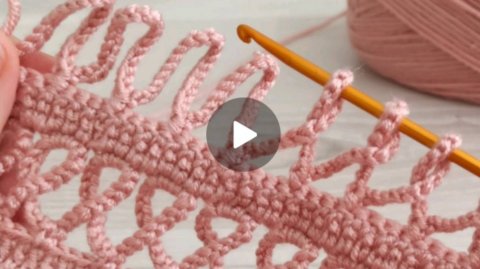 Узор крючком 🙂 #всевжизнисвязано #вязаниекрючком