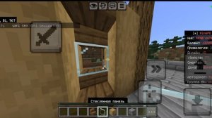 [mine.pe] Майнкрафт помогаю игроку