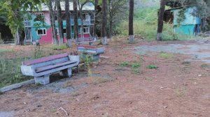 База отдыха "Скала Парус" в Прасковеевке заброшена