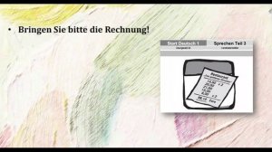 ЭКЗАМЕН ГЁТЕ GOETHE ZERTIFIKAT DEUTSCH START A1 SPRECHEN TEIL 3