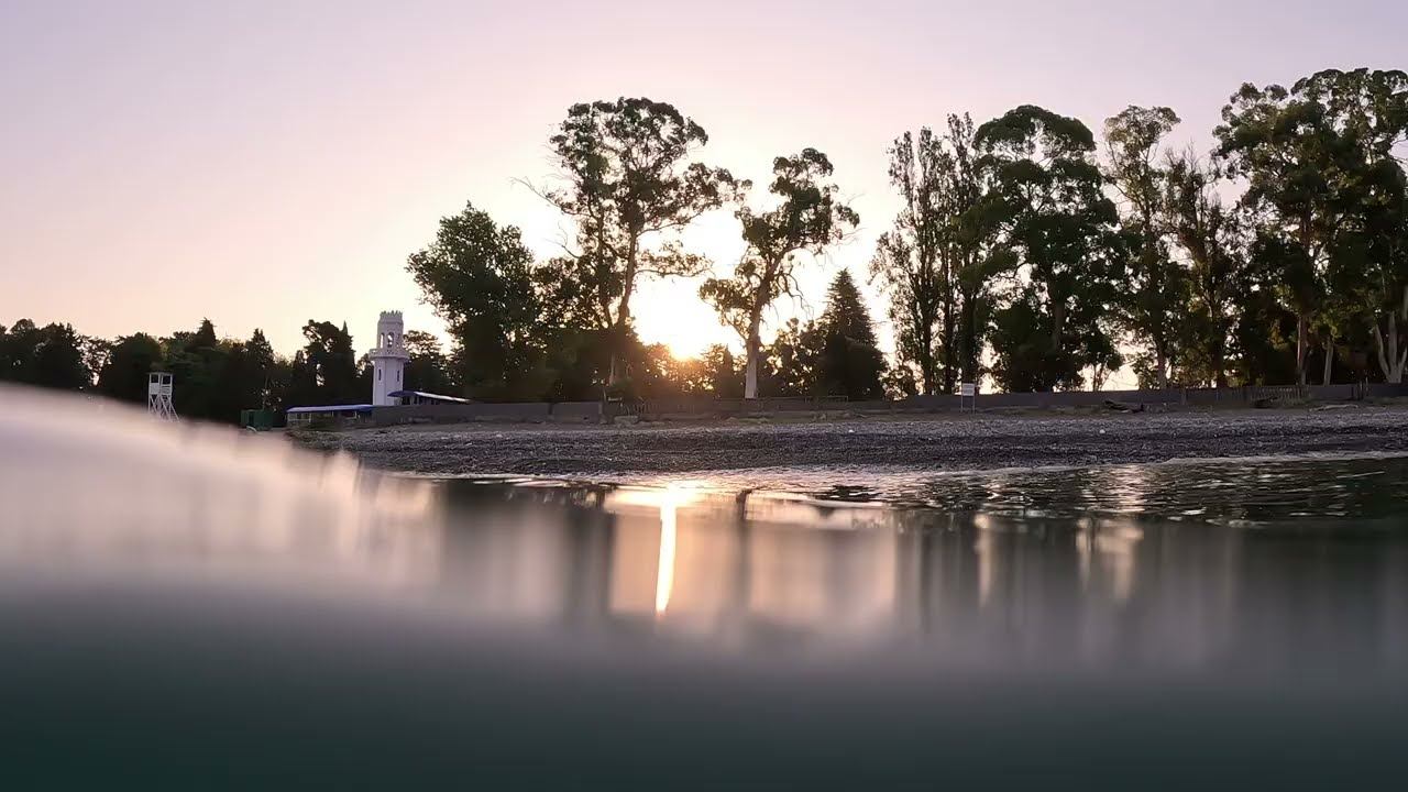 Встречаем рассвет из моря