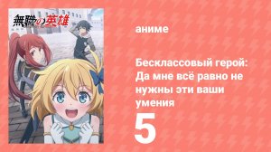 Бесклассовый герой: Да мне всё равно не нужны эти ваши умения 5 серия (аниме-сериал, 2025)