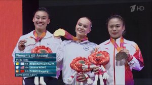 На чемпионате мира по спортивной гимнастике Ангелина Мельникова завоевала еще две награды