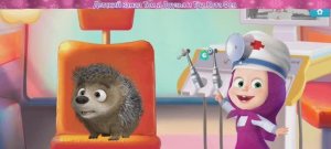 Маша и Медведь Мультфильм Игра Зубной врач