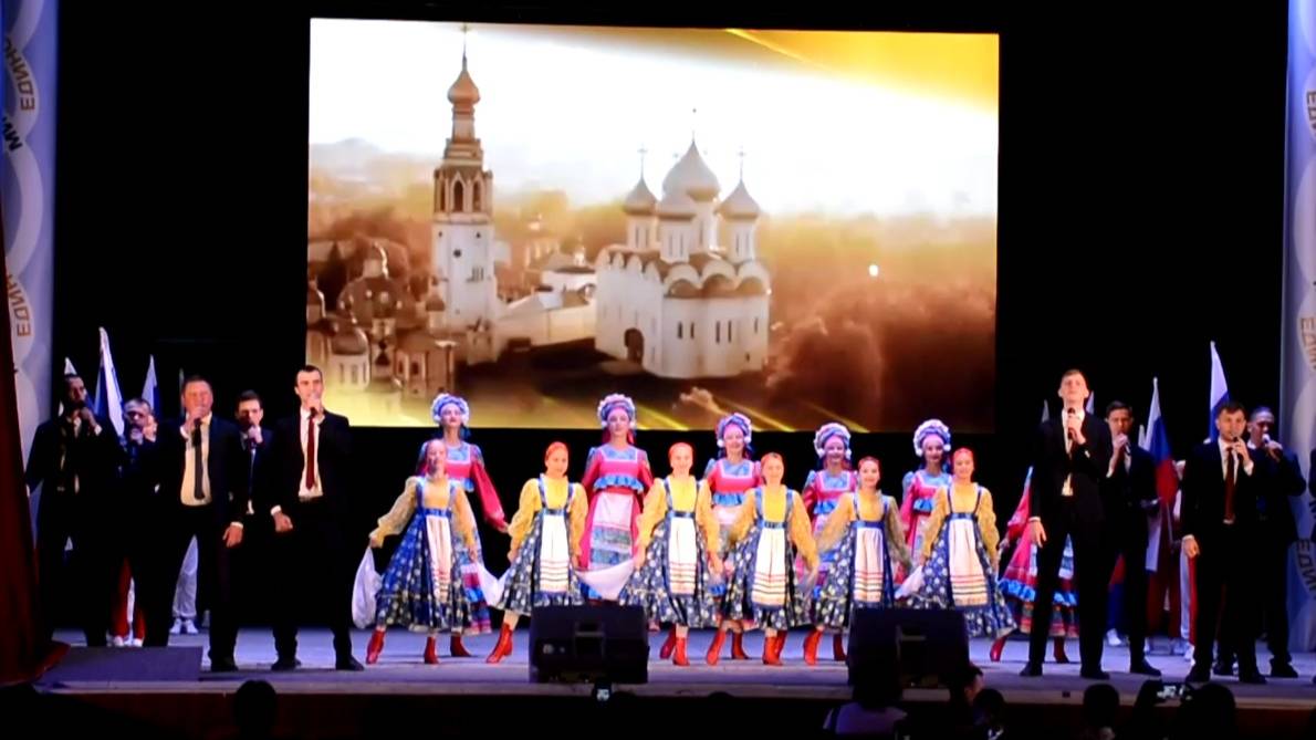 ФЕСТИВАЛЬ "ДОНСКИЕ ТРАДИЦИИ". ВСТУПИТЕЛЬНЫЙ НОМЕР КОНЦЕРТА. АНТ "ЛЕБЁДУШКИ". смотреть онлайн