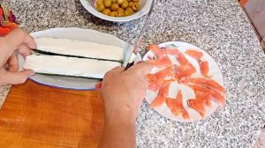 Канапе с рыбкой. Закусочка