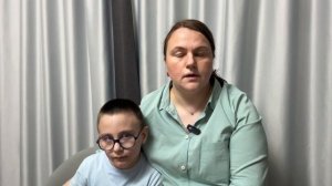 Видеоблагодарность мамы Льва Попова