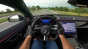 Mercedes S 400 d 4MATIC 2021 POV test drive