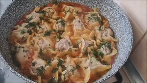 Обед на всю семью УДИВИТЕ РОДНЫХ!!! Блюдо на сковороде