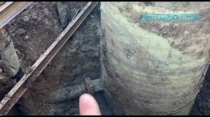Не закапывайте резьбовые фланцевые соединения!