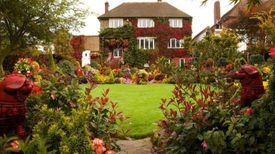 Сад в английском стиле