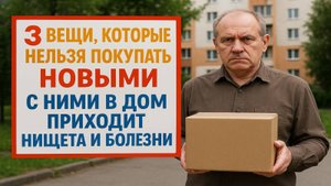 Эти вещи приносят в дом бедность: три покупки, которые нельзя делать новыми! Тайна достатка раскрыта