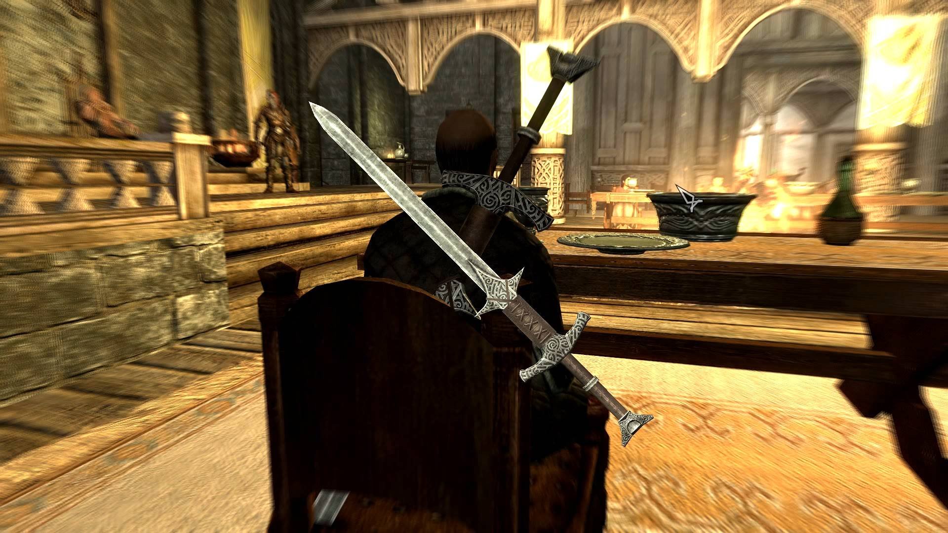 The Elder Scrolls V Skyrim. Уникальное оружие. Двуручный меч балгруфа. Прохождение от SAFa