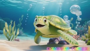 Морские жители 🐟🐢 Мультик для детей 😉