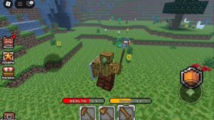 !!Играем в добычу Blox с другом!!