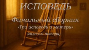 «Три исповеди о матери» (голосом автора) исследуем музыку как путь исцеления души.