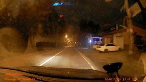 Воронеж. Ветка дерева упала на дорогу.