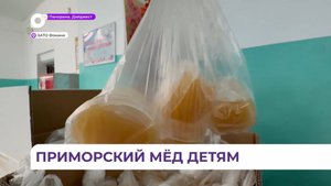 Рацион школьников в Фокино пополнился натуральным мёдом от приморских производителей