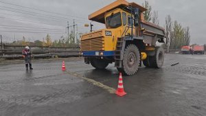 В автотракторном управлении ЛГОКа прошел конкурс профмастерства среди водителей большегрузов