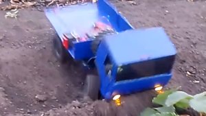 КАМАЗ 4350 на радиоуправлении 3 часть.