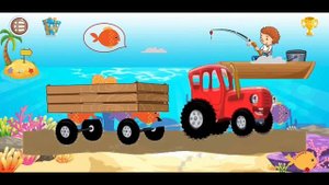 Развивающий мультфильм для детей Три Кота и Синий Трактор