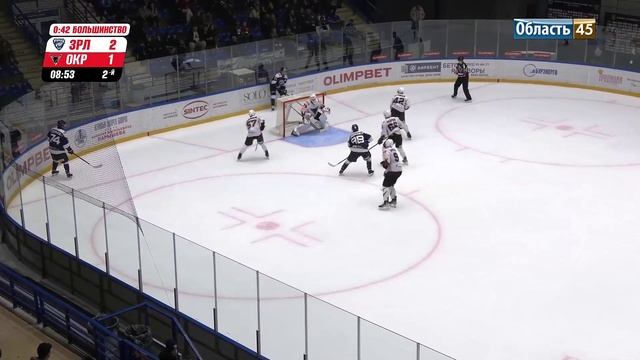 Хоккеисты «Зауралья» обыграли одного из лидеров сезона - «Омские крылья» смотреть онлайн