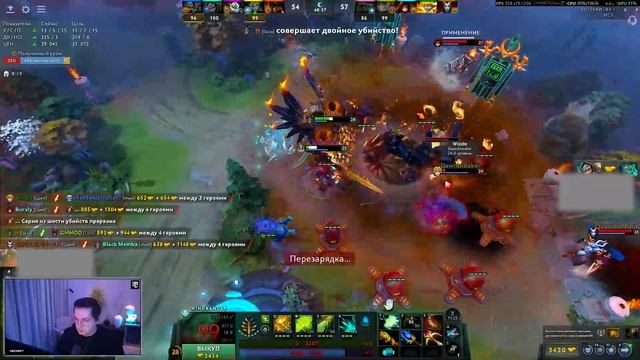 Стрим Рекрента Dota 2| Recrent TwitchStreamers