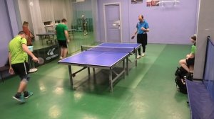 настольный теннис Кононов М. (489) - Гранат А. (378) Первая С Лига Клубный Чемпионат СПб