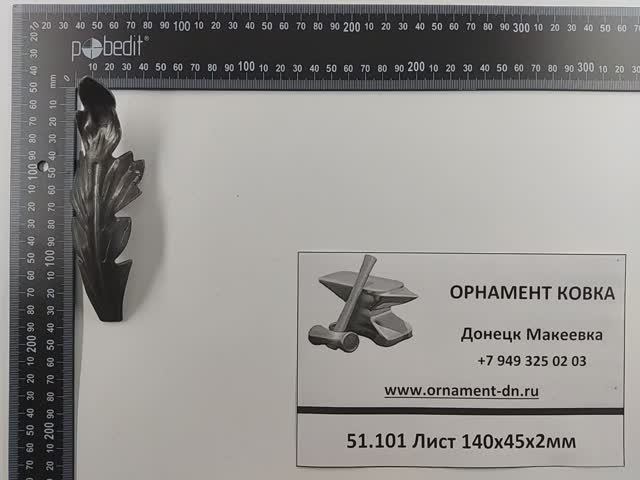 51.101 Лист 140х45х2