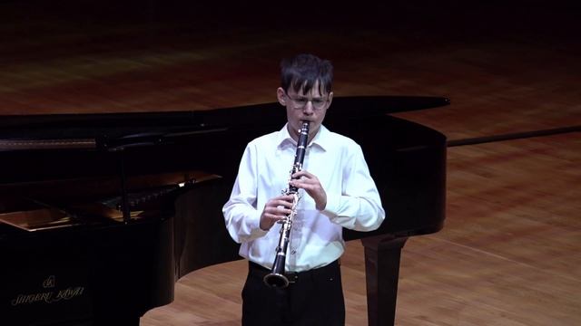 Сен-Санс. Соната для кларнета и фортепиано. 1ч