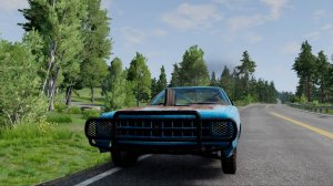 Бешенный убитый маслкар в BeamNG Drive!!!!