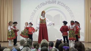 Художница осень и русская плясовая