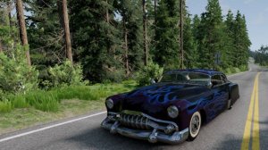 Бешенное произведение искусства на дороге! И все в BeamNG Drive