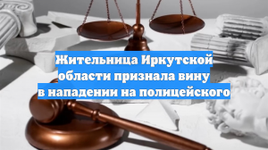 Жительница Иркутской области признала вину в нападении на полицейского