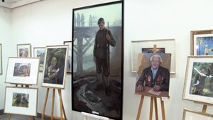 Рязанские юные художники создали портреты защитников Отечества