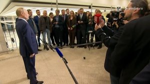 Владимир Владимирович Путин о санкциях от США и снятии запрета дальнобойных ракет.