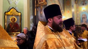 Митрополит Игнатий совершил молебен на Новый год в Покровском соборе города Саратова