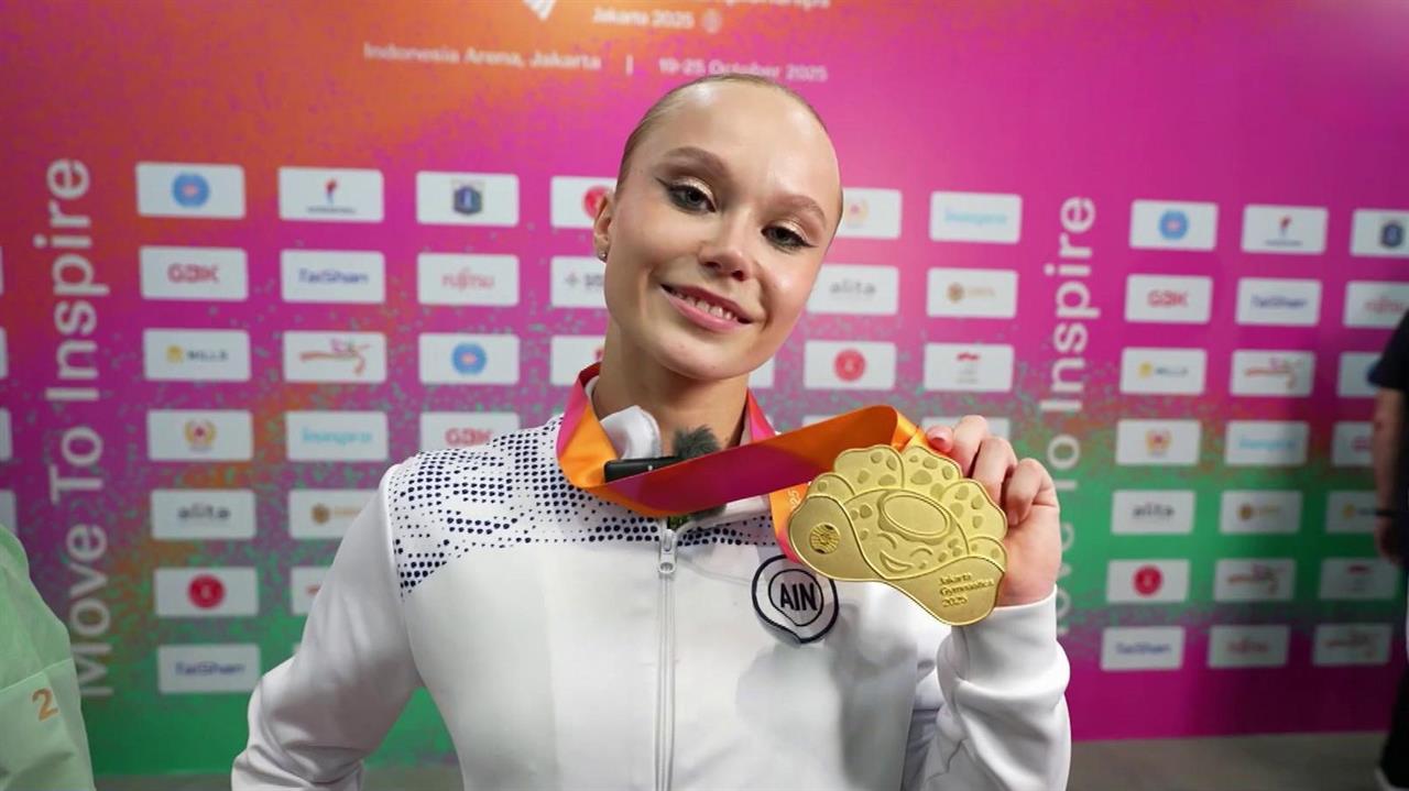 Ангелина Мельникова завоевала еще две медали на чемпионате мира по спортивной гимнастике