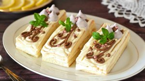 Советские бисквитные пирожные с масляным кремом: нежные, пропитанные коньяком — как в детстве!