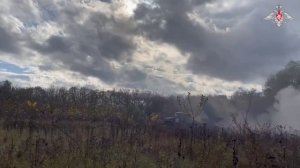 Боевая работа РСЗО «Град» ГрВ «Север»