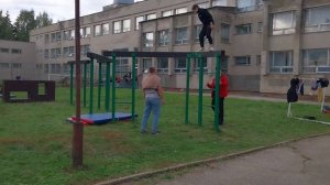 ушу-саньда. Степанов Максим 13 лет 20.09.2025 г. армейская полоса препятствия "Юный Патриот"