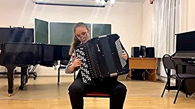 "Ехал казак за Дунай" обр. В. Гридина Играет баянистка Елизавета Елфутина г. Владивосток