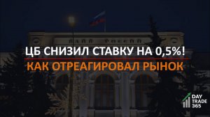 ЦБ снизил ставку на 0,5%! Как рынок отреагировал — юань, серебро и мои сделки в моменте
