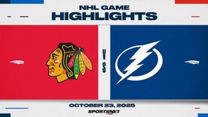 NHL Highlights | Blackhawks vs. Lightning - October 23, 2025
