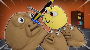 БОУ МСТИТ, НО У ПУЛИНЫ ЕСТЬ МЕЧ! Анимация Roblox