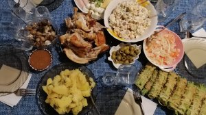 Праздничный стол на День рождения сына / Идеи закусок на праздничный стол / Покупки / Домашний влог