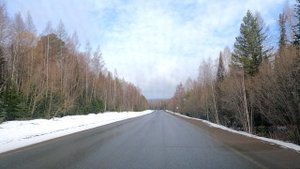 Дорога Красноярск Абакан 3 мая 2023г.